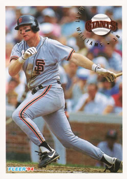 #704 Matt Williams - San Francisco Giants - 1994 Fleer Baseball