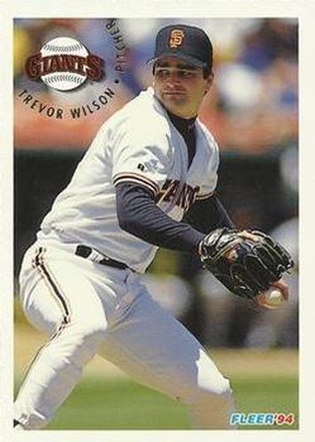 #705 Trevor Wilson - San Francisco Giants - 1994 Fleer Baseball