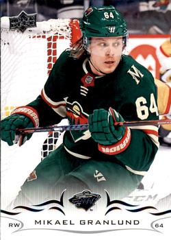 #342 Mikael Granlund - Minnesota Wild - 2018-19 Upper Deck Hockey