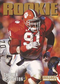 #342 Chester McGlockton - Los Angeles Raiders - 1992 SkyBox Impact Football