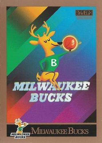 #342 Milwaukee Bucks - Milwaukee Bucks - 1990-91 SkyBox Basketball