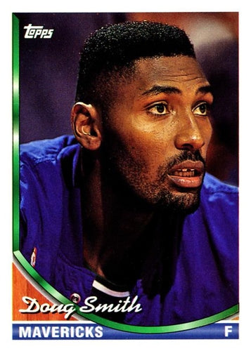 #342 Doug Smith - Dallas Mavericks - 1993-94 Topps Basketball
