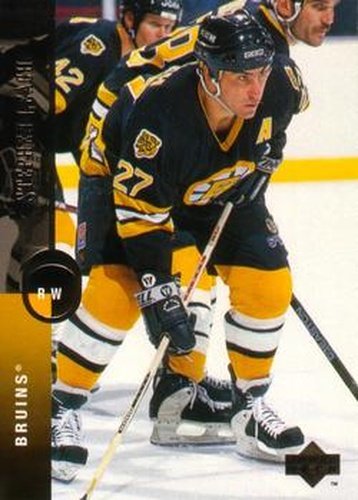 #342 Steve Leach - Boston Bruins - 1994-95 Upper Deck Hockey