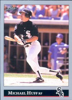 #342 Mike Huff - Chicago White Sox - 1992 Leaf Baseball