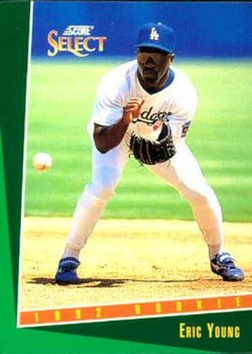 #342 Eric Young - Los Angeles Dodgers - 1993 Select Baseball