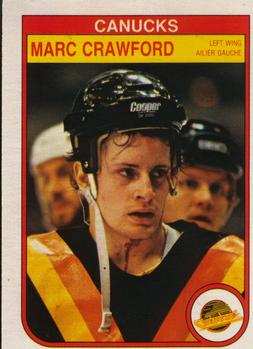 #342 Marc Crawford - Vancouver Canucks - 1982-83 O-Pee-Chee Hockey