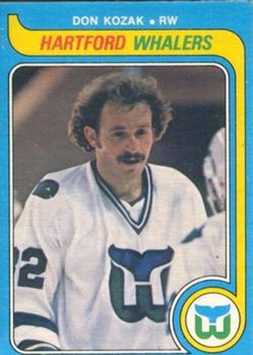 #342 Don Kozak - Hartford Whalers - 1979-80 O-Pee-Chee Hockey