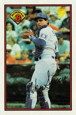 #342 Mike Scioscia - Los Angeles Dodgers - 1989 Bowman Baseball