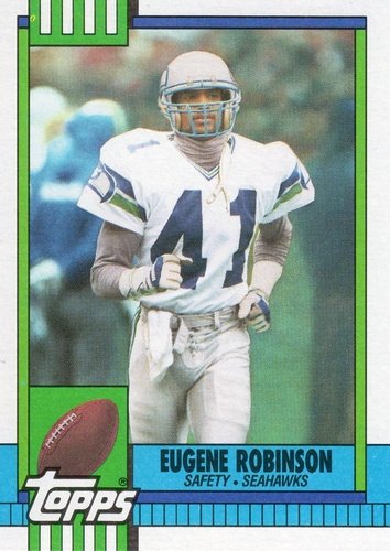 #342 Eugene Robinson - Seattle Seahawks - 1990 Topps Football