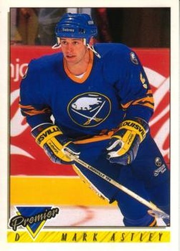 #342 Mark Astley - Buffalo Sabres - 1993-94 O-Pee-Chee Premier Hockey
