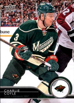 #342 Charlie Coyle - Minnesota Wild - 2014-15 Upper Deck Hockey