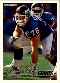 #342 John Elliott - New York Giants - 1994 Fleer Football