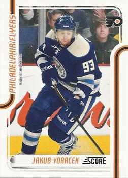 #342 Jakub Voracek - Philadelphia Flyers - 2011-12 Score Hockey