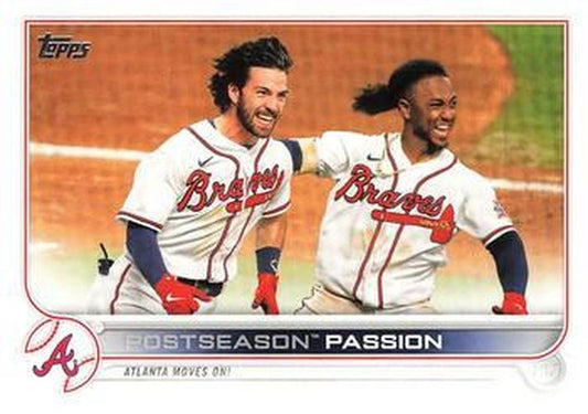 #342 Postseason Passion - Atlanta Braves - 2022 Topps Baseball