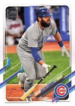 #342 Austin Romine - Chicago Cubs - 2021 Topps Baseball