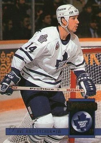#342 Dave Andreychuk - Toronto Maple Leafs - 1993-94 Donruss Hockey