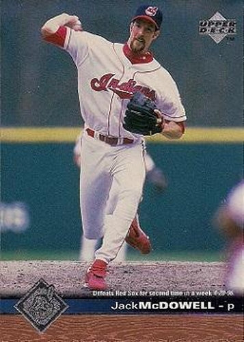 #342 Jack McDowell - Cleveland Indians - 1997 Upper Deck Baseball