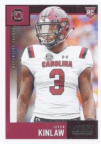 #342 Javon Kinlaw - South Carolina Gamecocks - 2020 Score Football