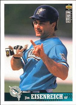 #342 Jim Eisenreich - Florida Marlins - 1997 Collector's Choice Baseball