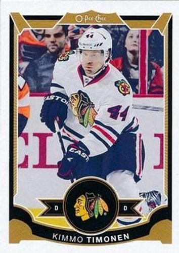 #342 Kimmo Timonen - Chicago Blackhawks - 2015-16 O-Pee-Chee Hockey