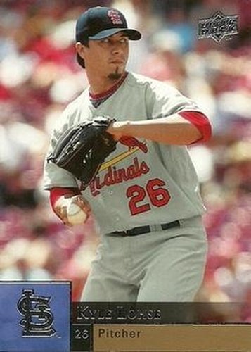 #342 Kyle Lohse - St. Louis Cardinals - 2009 Upper Deck Baseball