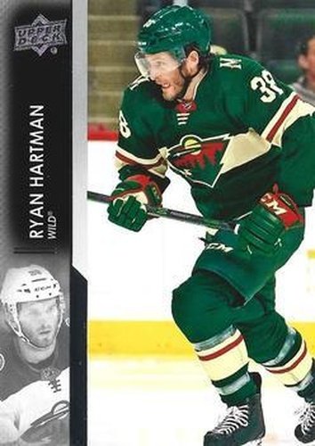 #342 Ryan Hartman - Minnesota Wild - 2021-22 Upper Deck Hockey