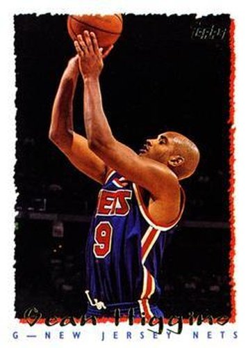 #342 Sean Higgins - New Jersey Nets - 1994-95 Topps Basketball
