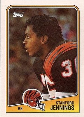 #342 Stanford Jennings - Cincinnati Bengals - 1988 Topps Football