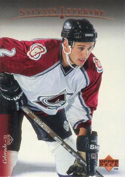 #342 Sylvain Lefebvre - Colorado Avalanche - 1995-96 Upper Deck Hockey