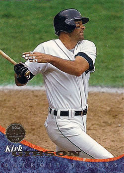 #342 Kirk Gibson - Detroit Tigers - 1994 Leaf Baseball