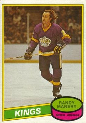 #342 Randy Manery - Los Angeles Kings - 1980-81 O-Pee-Chee Hockey