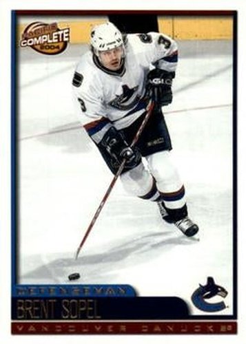 #342 Brent Sopel - Vancouver Canucks - 2003-04 Pacific Complete Hockey