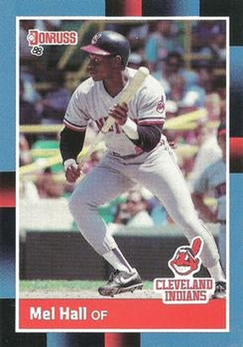 #342 Mel Hall - Cleveland Indians - 1988 Donruss Baseball