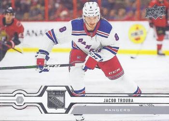 #343 Jacob Trouba - New York Rangers - 2019-20 Upper Deck Hockey