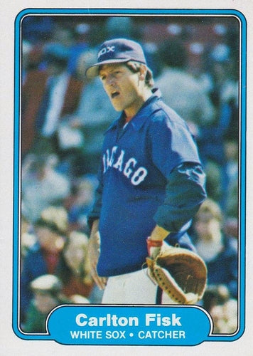 #343 Carlton Fisk - Chicago White Sox - 1982 Fleer Baseball