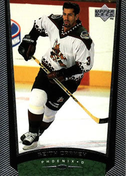 #343 Keith Carney - Phoenix Coyotes - 1998-99 Upper Deck Hockey