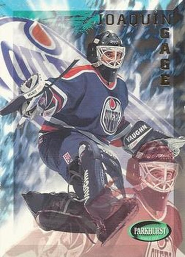 #343 Joaquin Gage - Edmonton Oilers - 1995-96 Parkhurst International Hockey