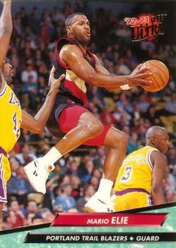 #343 Mario Elie - Portland Trail Blazers - 1992-93 Ultra Basketball