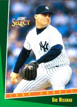 #343 Bob Wickman - New York Yankees - 1993 Select Baseball