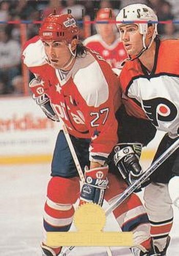 #343 Craig Berube - Washington Capitals - 1994-95 Leaf Hockey