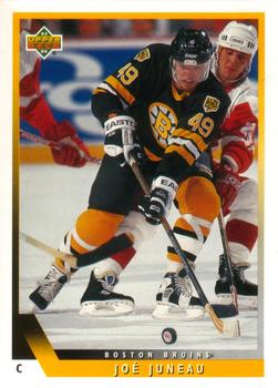 #343 Joe Juneau - Boston Bruins - 1993-94 Upper Deck Hockey