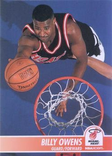 #343 Billy Owens - Miami Heat - 1994-95 Hoops Basketball