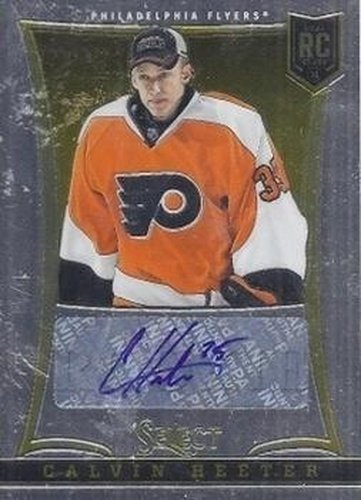 #343 Calvin Heeter - Philadelphia Flyers - 2013-14 Panini Select Hockey