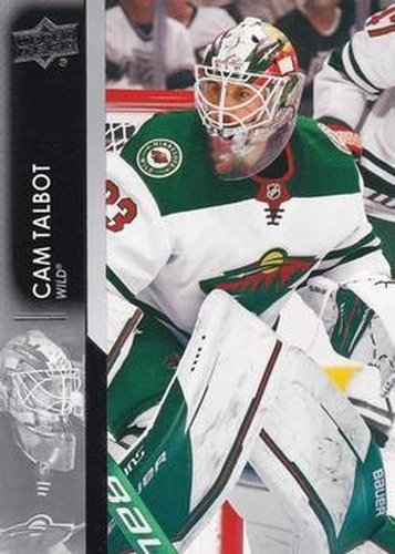 #343 Cam Talbot - Minnesota Wild - 2021-22 Upper Deck Hockey