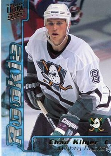 #343 Chad Kilger - Anaheim Mighty Ducks - 1995-96 Ultra Hockey