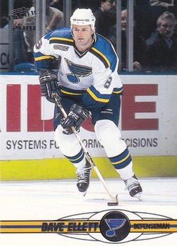 #343 Dave Ellett - St. Louis Blues - 2000-01 Pacific Hockey