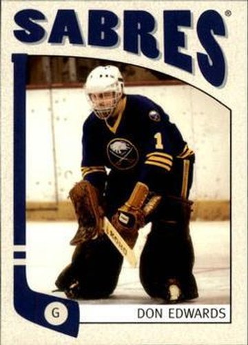 #343 Don Edwards - Buffalo Sabres - 2004-05 In The Game Franchises US East Hockey