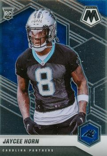 #343 Jaycee Horn - Carolina Panthers - 2021 Panini Mosaic Football