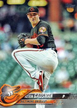 #343 Kevin Gausman - Baltimore Orioles - 2018 Topps Baseball