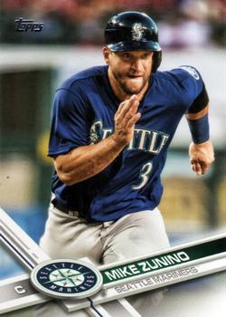 #343 Mike Zunino - Seattle Mariners - 2017 Topps Baseball